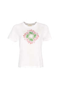 Sweet Tee-Summer/White bloom