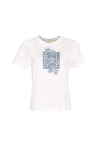 Clothing: Sweet tee-summer/White patchwork