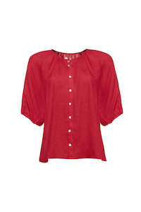 Colourwheel blouse/Red