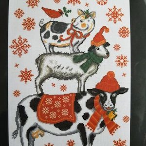 Craft material and supply: Holiday Farm Animals kit