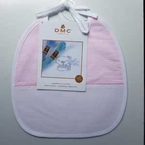 Baby’s Bib Pink Dot 6 mth