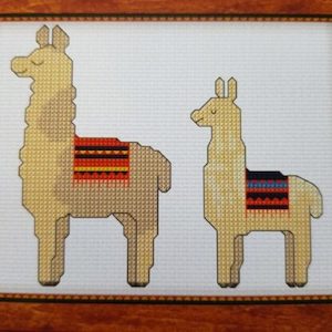 Llama Mother & Baby