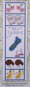 Map of New Zealand Bookmark