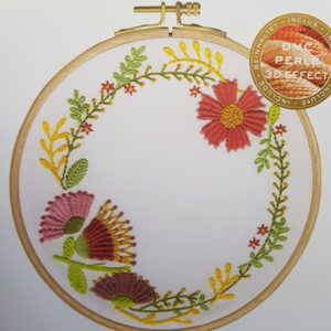 Autumn Flowers with hoop kit