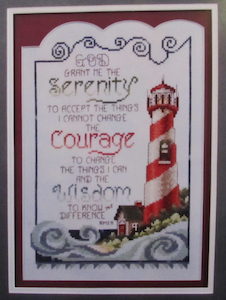 Serenity Prayer Lighthouse Kit