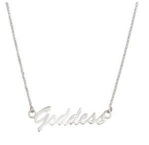 Womenswear: Wicken: The Goddess Pendant - Silver