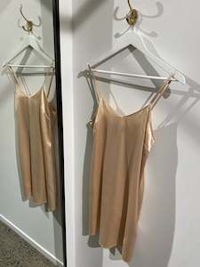 Womenswear: Satin Slip - Nude