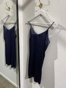 Womenswear: Satin Slip - Navy