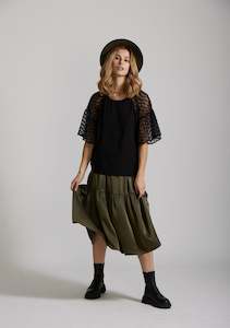 Womenswear: Grace Skirt - Green