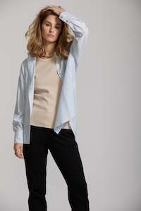 Womenswear: Sam Shirt - Blue Stripe