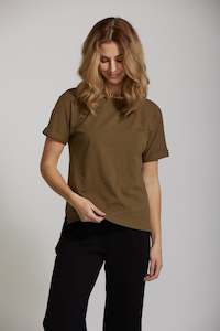 Womenswear: Basic Tee - Forest