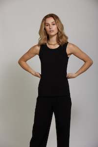 Womenswear: Idle Tank - Black