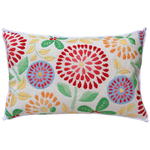 Flower Power Needlepoint Cushion Kit