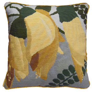 Needlepoint Cushions: Kowhai Needlepoint Cushion Kit