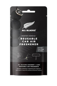 ALL BLACKS Roadtrip Essential Reusable Car Air Freshener