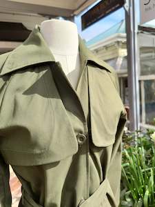 Marketing consultancy service: Trench Coat - Olive