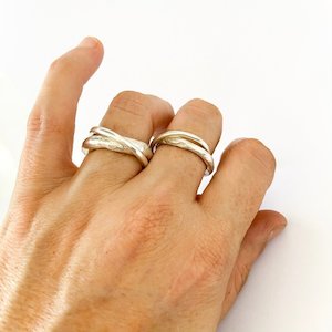 Unity Fidget Ring - Sterling Silver