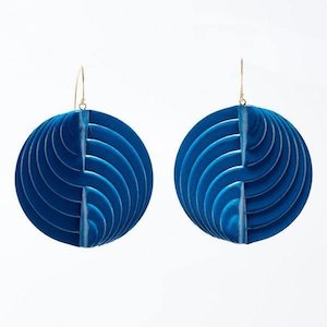 Marketing consultancy service: Leather Earrings Teal