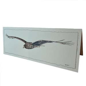 "Harrier Hawk" Greeting Card