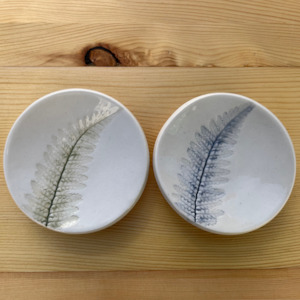 Ceramic Ring Dishes: Fern Ring Dish