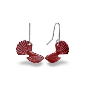 Fantail Earrings Copper