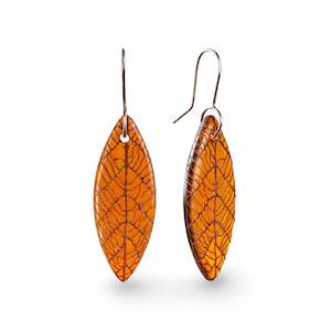 Leaf Skeleton Earrings