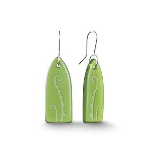 Gifts Under 99: Glass Fern Frond Earrings