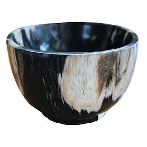 Bowls: Petrified Wood Natural Stone Luxury Bowl (2437)