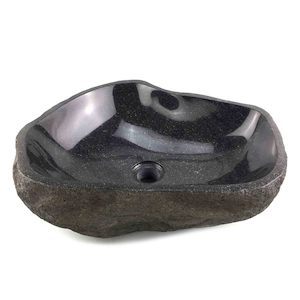 Bathroom sinks: Raw Stone Basin 45.5cm x 36cm x 13.5cm (2288)