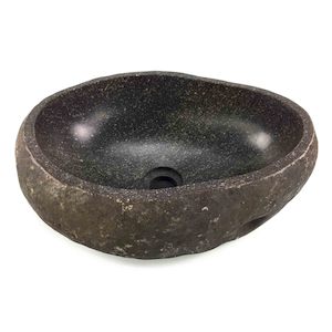 Natural Matte Finish Stone Bathroom Basin 43.5cm x 32.5cm x 13.5cm (2242)