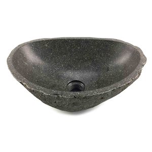 Natural Matte Finish Stone Bathroom Basin 41cm x 29cm x 14.5cm (2331)