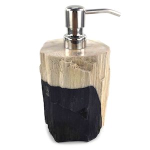 Luxury Petrified Wood Soap & Lotion Dispenser 180mL (1738)