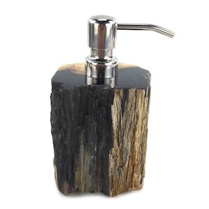 Luxury Petrified Wood Soap & Lotion Dispenser 100mL (1752)