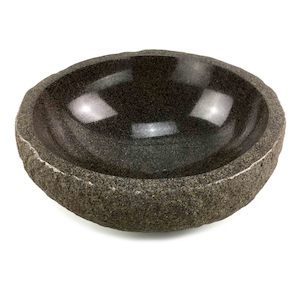 Organic Stone Bowl 35.5cm x 30.5cm x 14cm (1638)