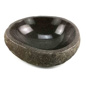 Natural Stone Bowl 37.5cm x 33cm x 14cm (1637)