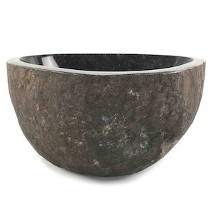 Raw Natural Stone Bowl 31.5cm x 29.5cm x 14.5cm (1588)