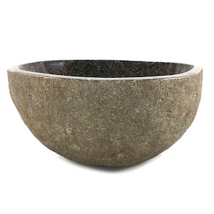 Stone Bowl 31.5cm x 28cm x 14.5cm (1575)