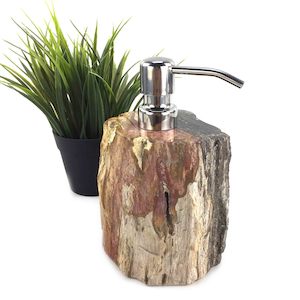 Luxury Petrified Wood Soap | Lotion Dispenser 100 mL (1749)