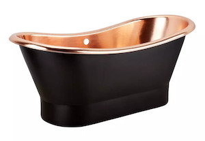 The Copper Bath Tub - Copper Dble Slipper Smooth 1700mm - CB5019-D67