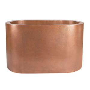 Bathroom and toilet fittings - wholesaling: The Copper Bath Tub - Mumbai Soak Tub 1524mm - CB5060-D60