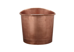 Bathroom and toilet fittings - wholesaling: The Copper Bath Tub - Bombay Round Soak Tub 1092mm - CB5026-D43