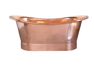 The Copper Bath Tub - Copper Dble Slipper Smooth 1700mm - CB5021-D67