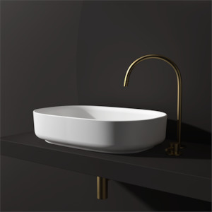 Oval Slimline Basin - 595mm - B4 Various Colours