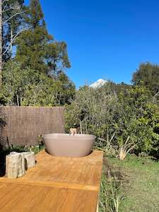 Justina Large Stone Bath - Outdoors - 1800mm - ST12 1800