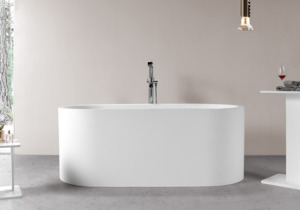 Extra-long Freestanding Stone Bath - 2000mm - B101