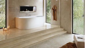 Bradford 1700 - Curved Back-To-Wall Bath -  1700mm