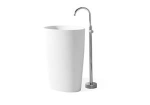 Bathroom and toilet fittings - wholesaling: Hugi Freestanding Stone Basin - 830mm - B1582