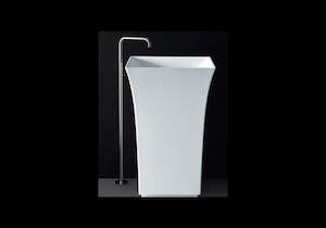 Bathroom and toilet fittings - wholesaling: Toka Lite Pedestal Stone Basin - Elegant Style - 840mm - CSB84