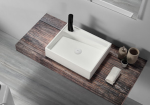 Bathroom and toilet fittings - wholesaling: Rectangular Basin - 500mm - B1702