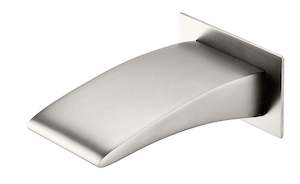 Waterfall Bath Spout - Brushed Nickel - SPOUT11